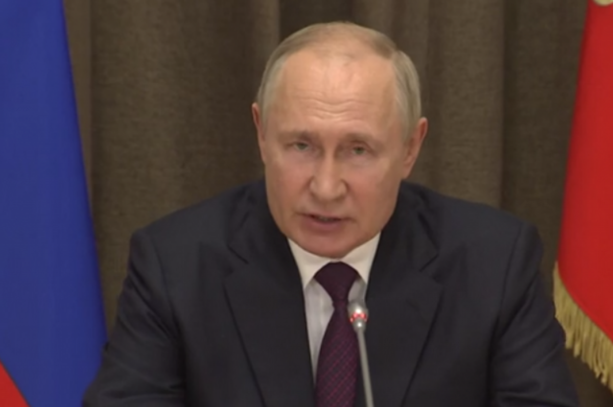    Путин провёл совещание по вопросу реализации проекта «Мурманский СПГ»