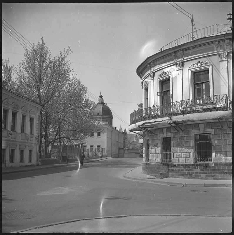 Хохловский переулок, 1982 год. Фото: Виталий Царин (pastvu)