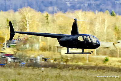    Вертолет Robinson ©Aleksander Markin Flickr.com