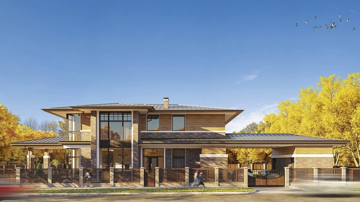 Строительство загородных домов в Санкт-Петербурге и Ленинградской области