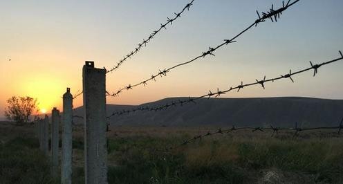 Граница Кыргызстана с Таджикистаном. Фото с сайта Sugdnews