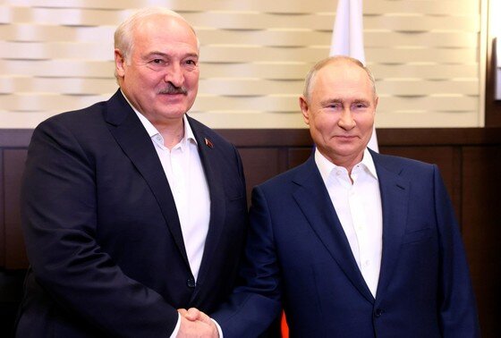    Александр Лукашенко, Владимир Путин