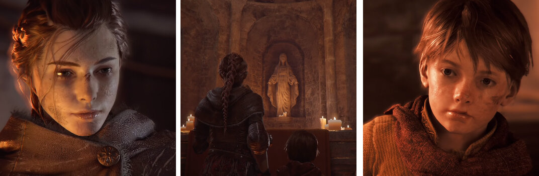 Приятный дизайн персонажей, симпатичная игра света, мягкая цветовая гамма.