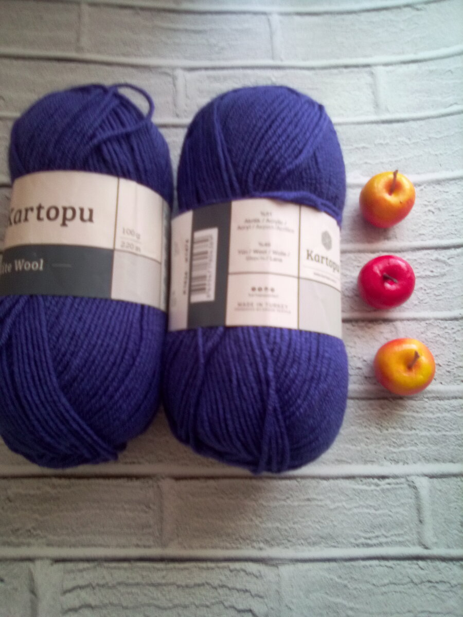 два моточка- и шапка готова;)