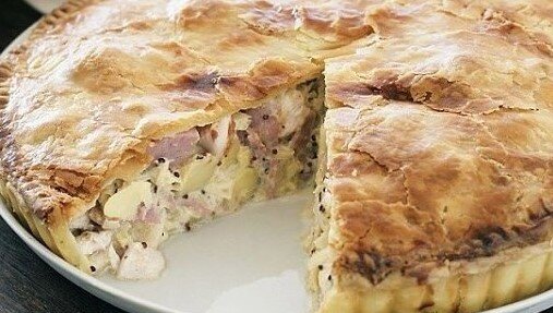 Пирог с картошкой, грибами и курицей - пошаговый рецепт с фото на тсжгармония.рф