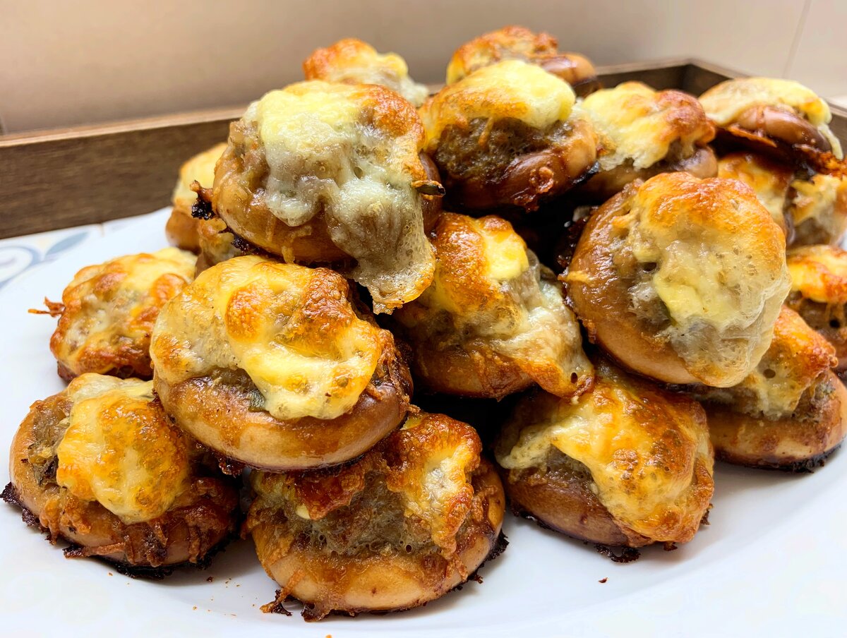 Сушки с фаршем в духовке