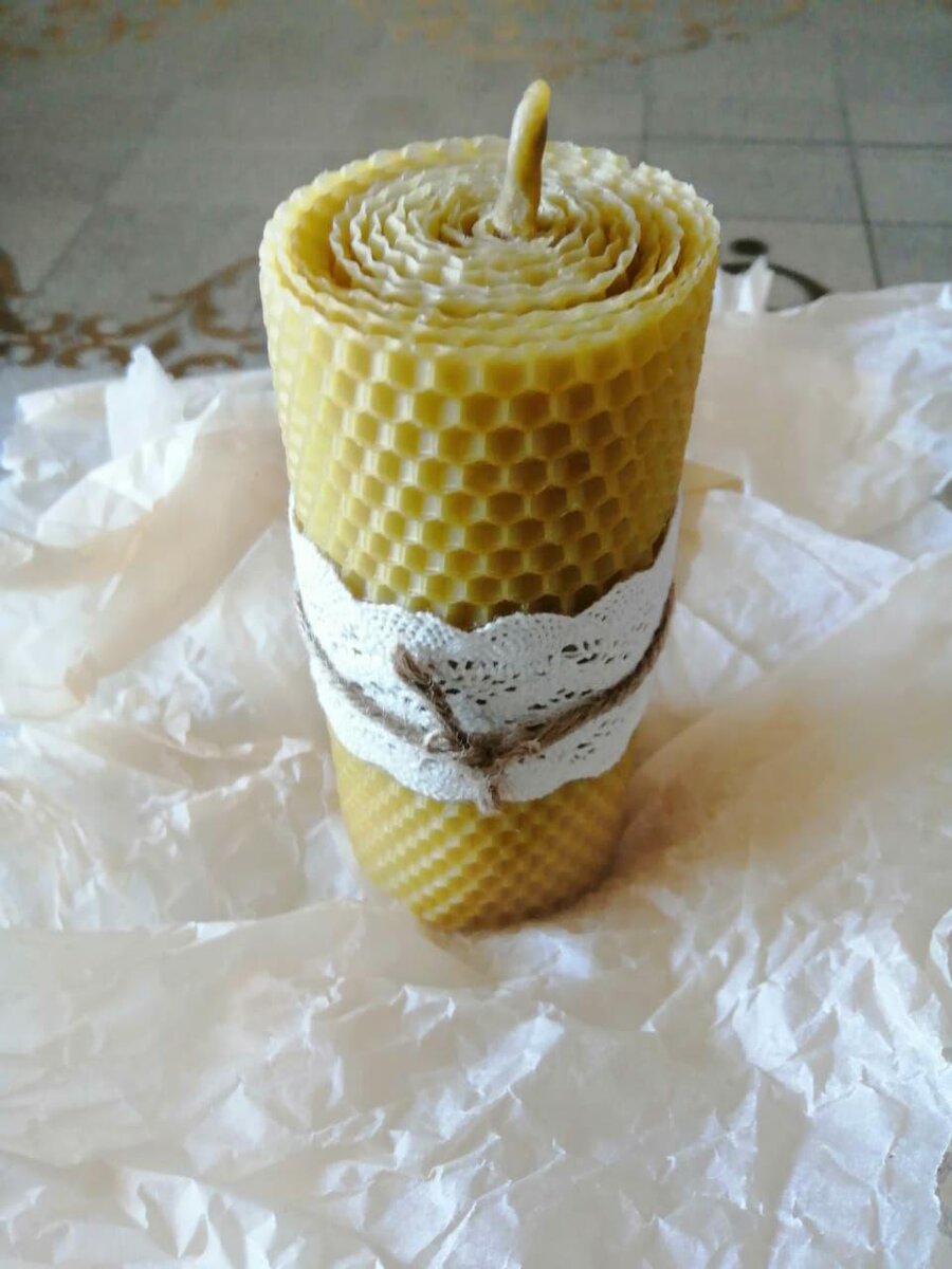 Мне очень понравилась необычная форма исполнения свечи!