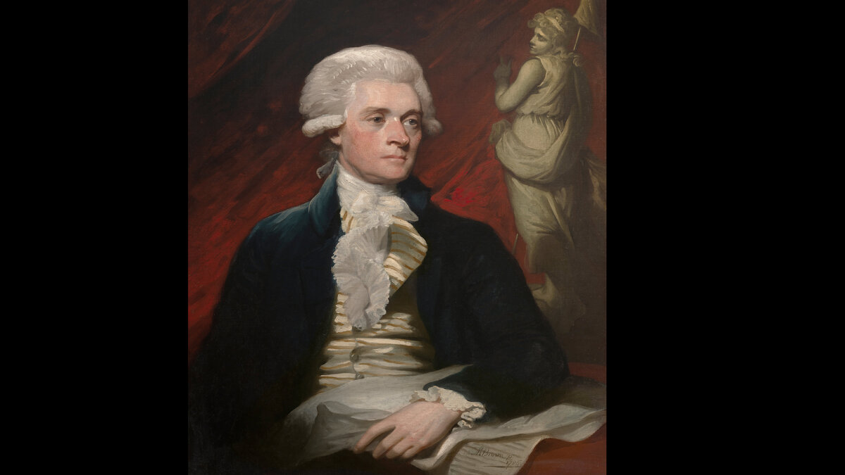 Губернатор штата ВирджинияТомас Джефферсон.