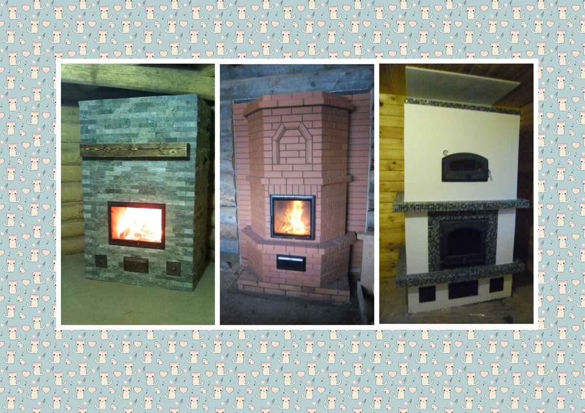 Листай галерею отопительных каминов.-->