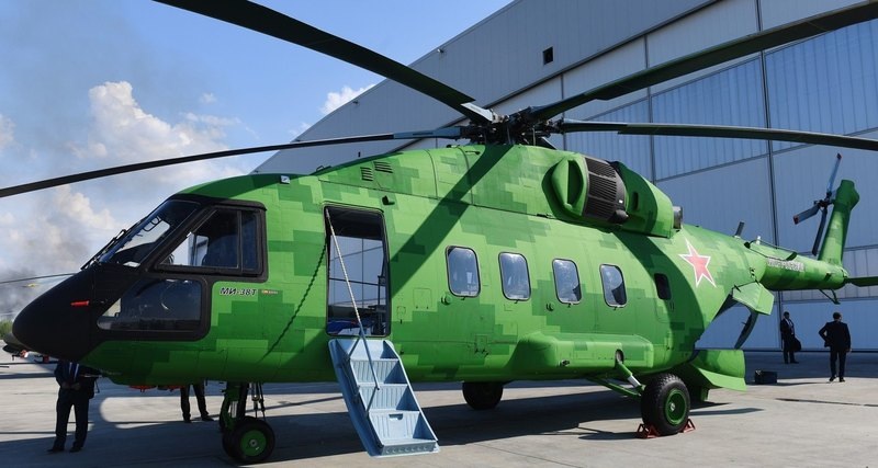 Обновлённый Ми-38Т.