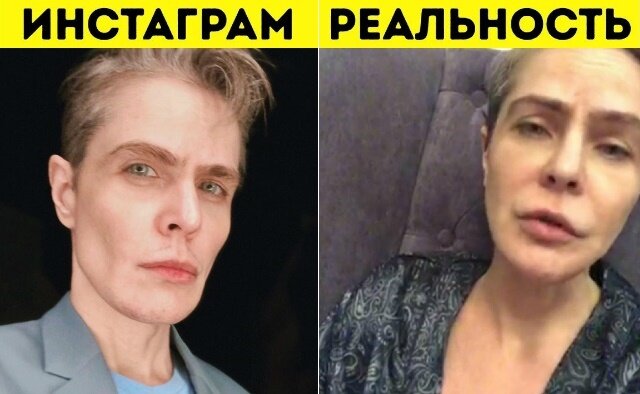 Сравнение фэйкового фото Джулии Ванг (Thomas Winsor) имя  инст.: #Thomas__winsor ,   изменённого в фотошопе с помощью инструмента 'Liquify' (ликвифай) - он же "пластика" со крином из видео-чата, полученного из анонимных источников, которые сообщают, что скрин довольно свежий и сделан всего месяц назад. #инстаграм #insta 