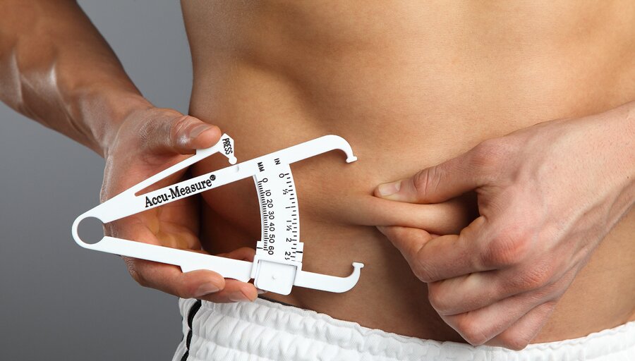 Метод калиперометрии или антропометрический тест