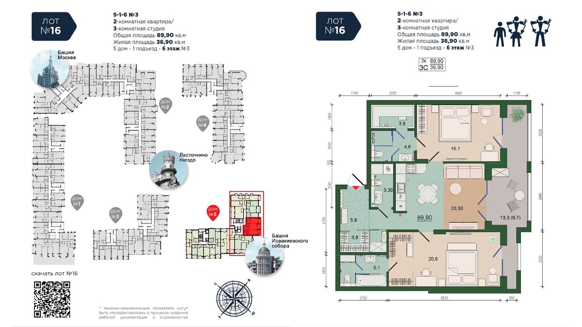 Лоты с 16 по 21