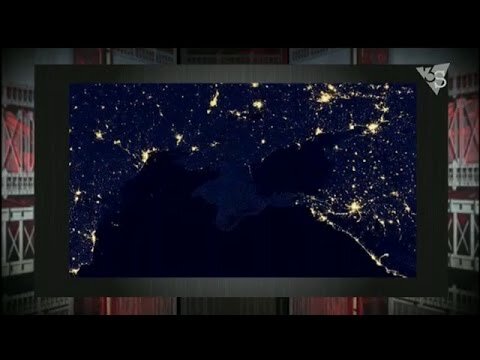 Крым во время блэкаута, фото из интернета.