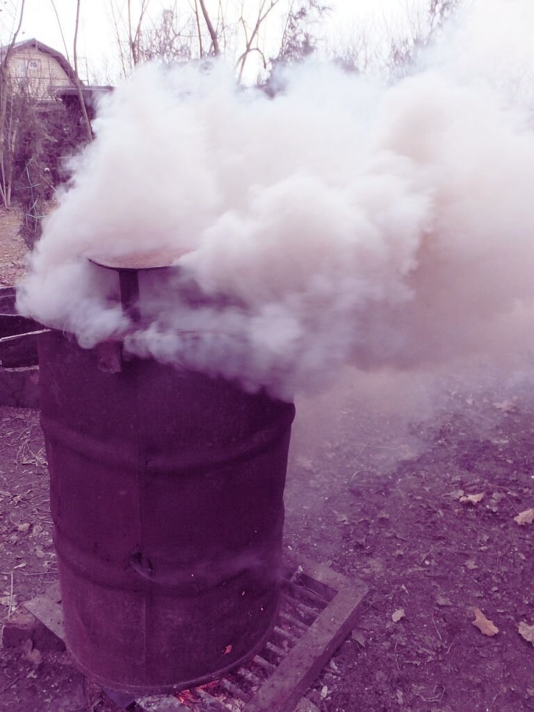 Сжигание отходов на дачном участке
