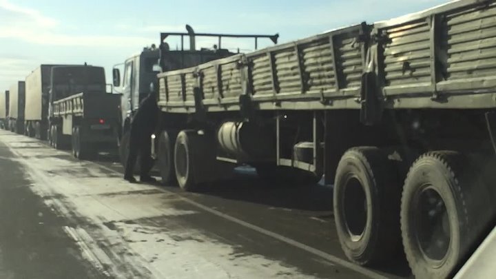 Очередь на переходе