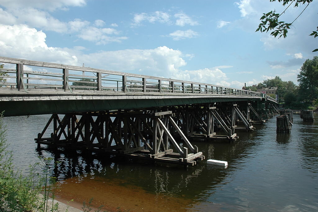 Лазаревский мост до реконструкции