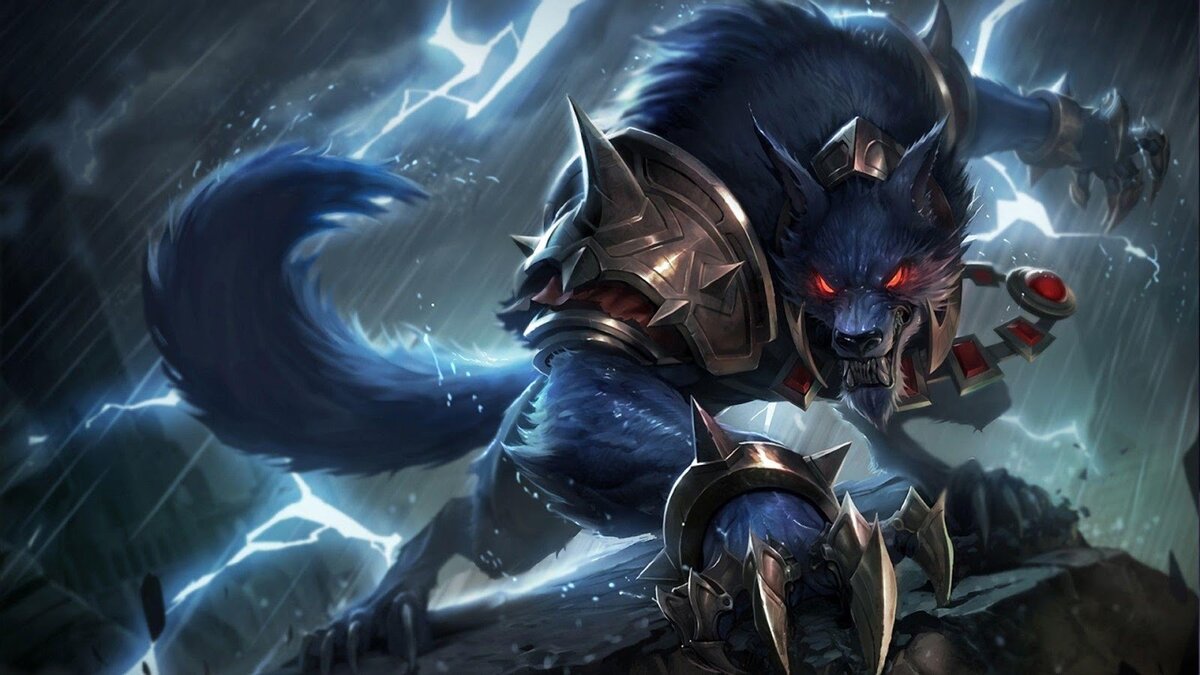 Warwick, чемпион League of Legends.