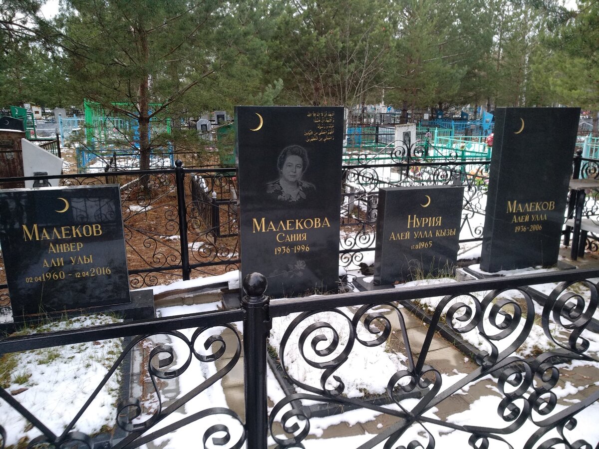 Городское кладбище в Нижнем Новгороде. Мусульманское