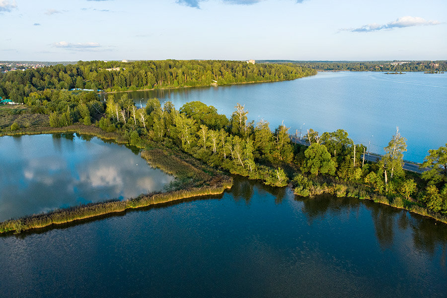 Сенежское озеро московская область