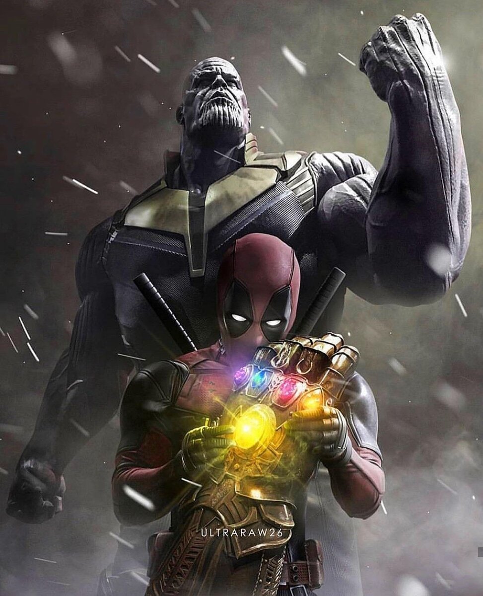 А вот Дедпул бы смог выдержать силу перчатки 🧤:)