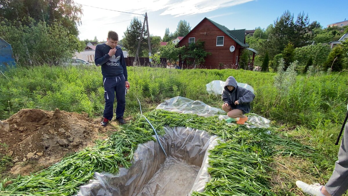 Подготовка к одному из снимков. Результат - на следующем фото ⬇️