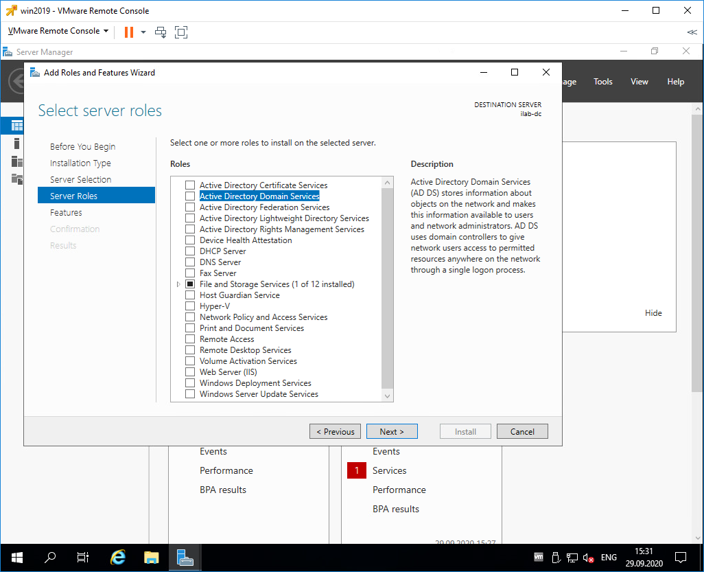 Установка контроллера домена на Windows Server 2019 | Лаборатория сисадмина  | Дзен