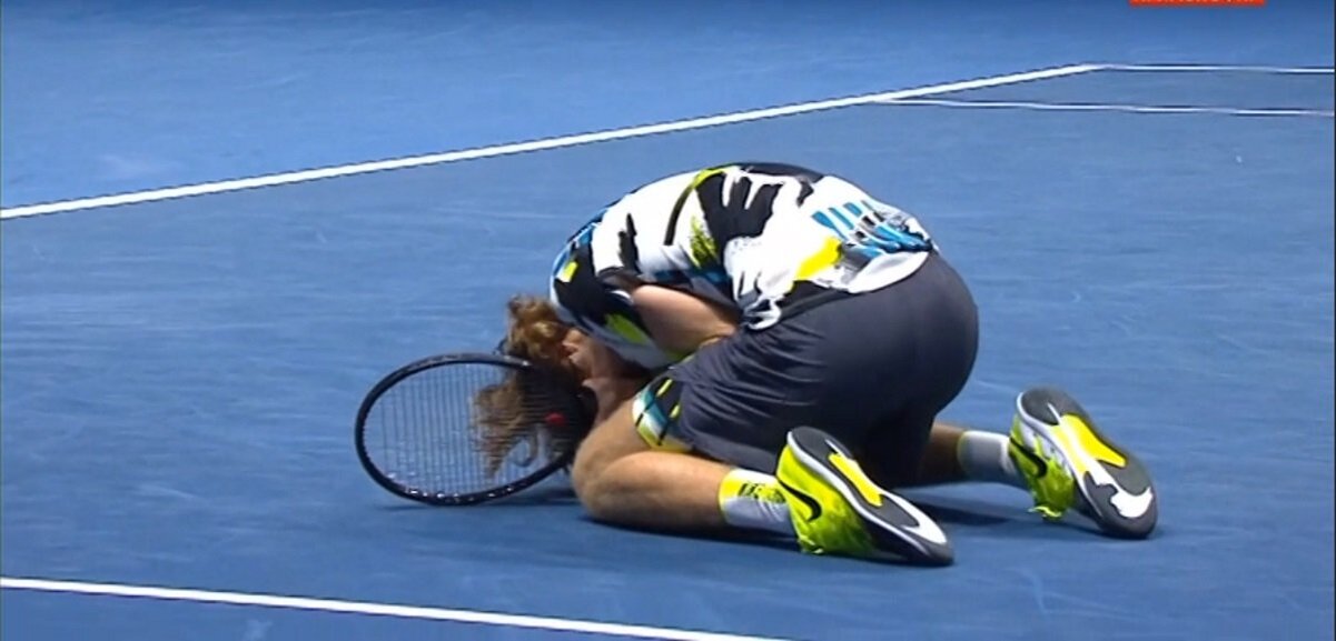 Андрей Рублёв в финале St. Petersburg Open.