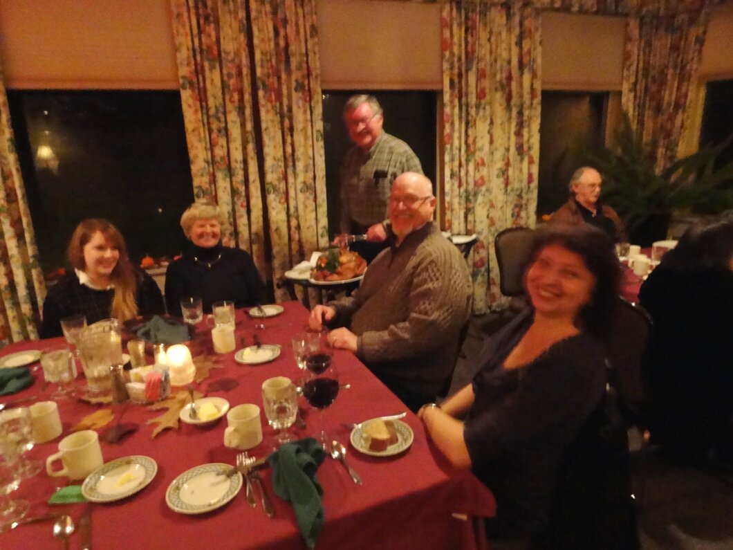 День Благодарения. Праздничный обед. Thanksgiving Day.