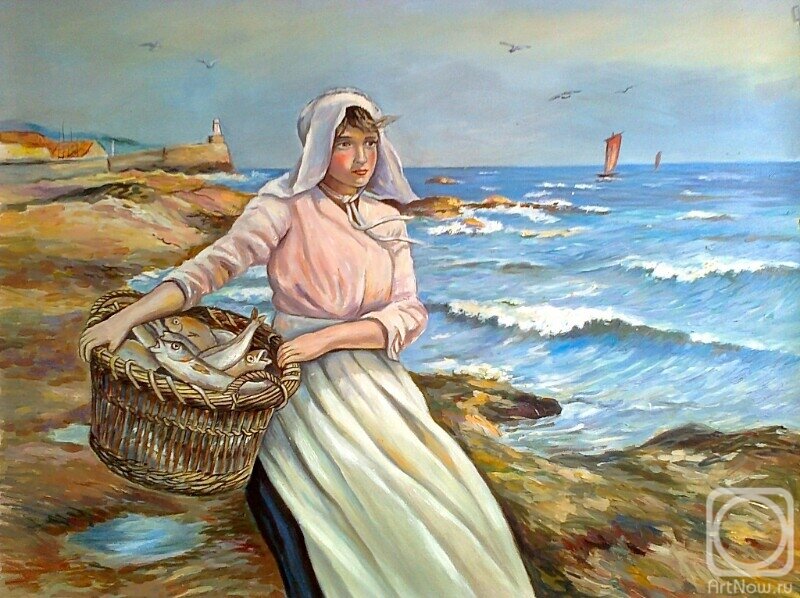 ДЕВУШКА И МОРЕ Автор: Федосеева Анна