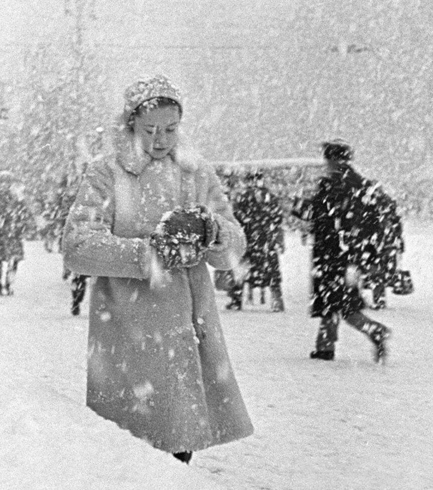 Снегопад в Москве в 1964 году