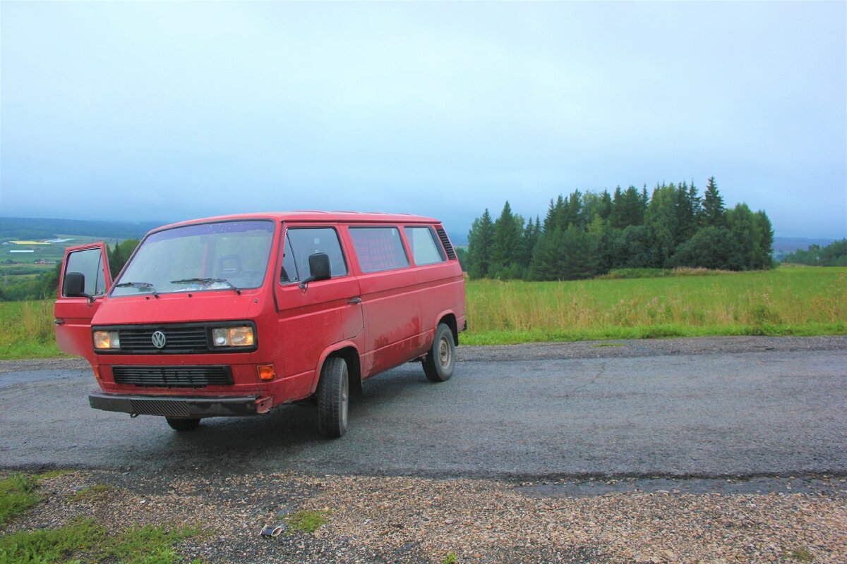 Volkswagen T3 Caravelle - идеальная машина для дальних поездок.
