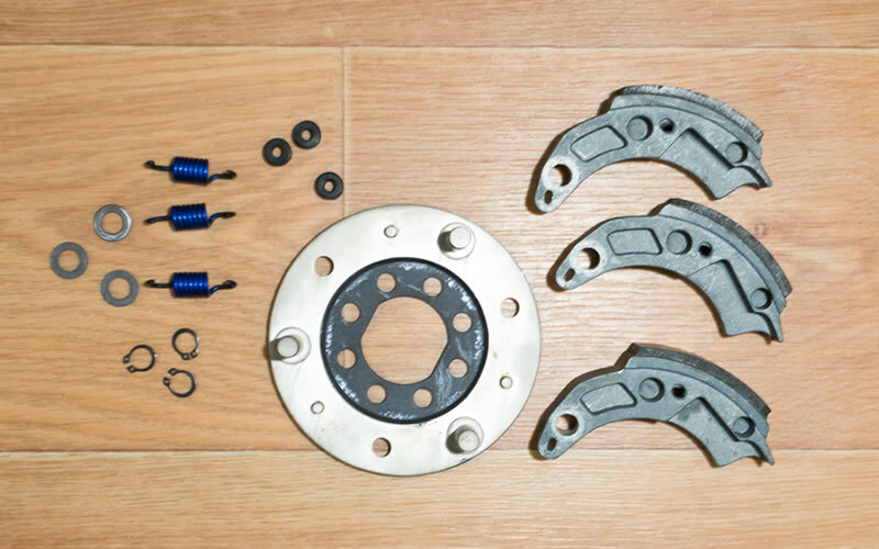 Плата сцепления Polini в разборе. Фото @gilerarunner.ru