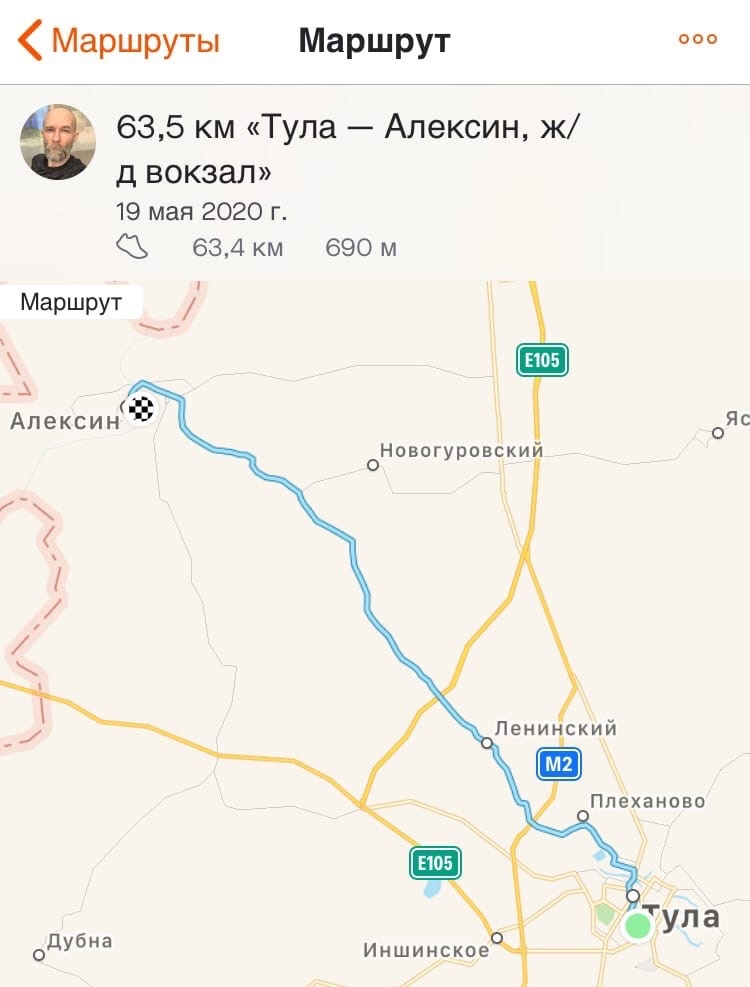 Схема и протяжённость трассы забега