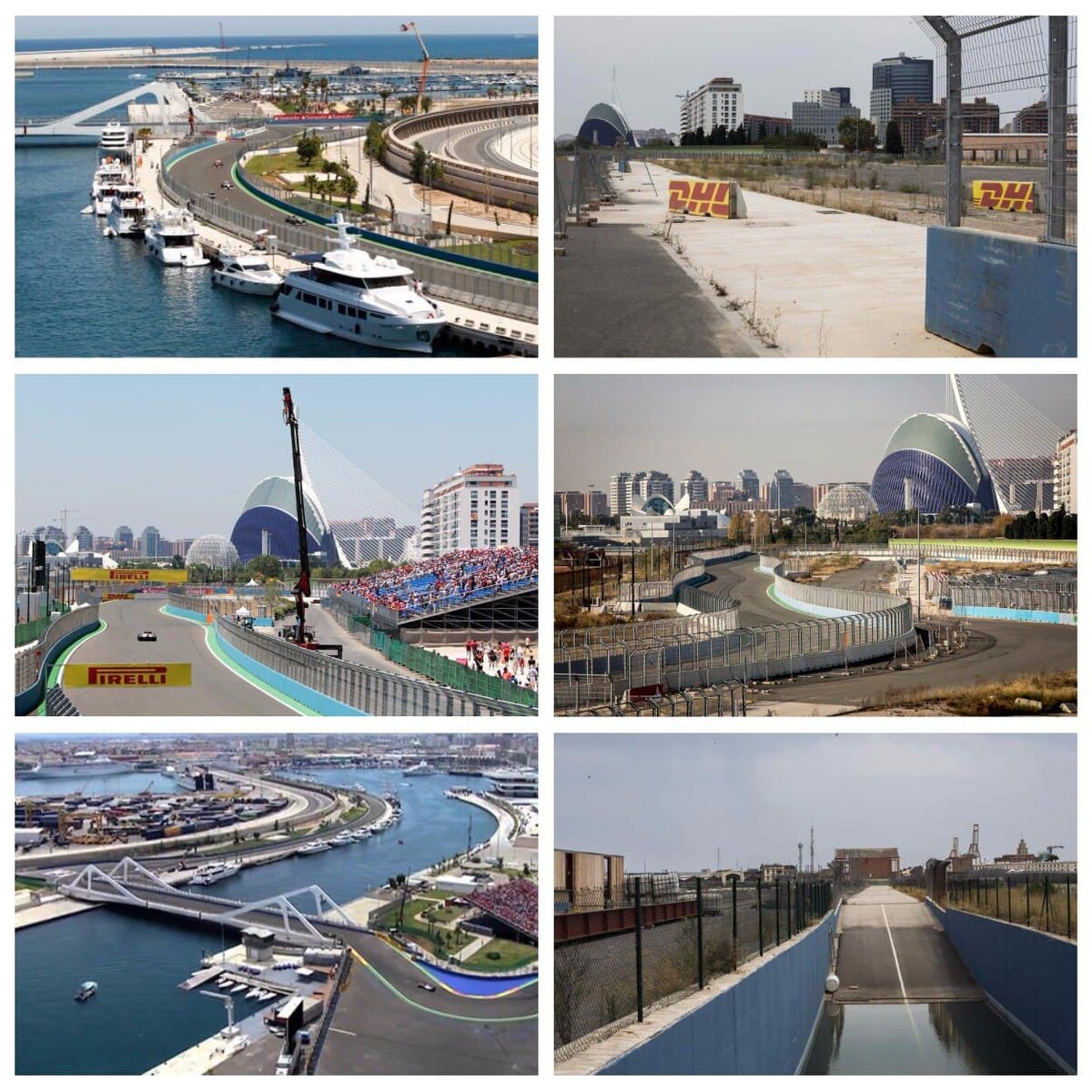 Трасса Формула-1 в Валенсии