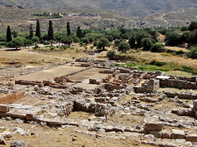 Развалины дворца Като Закрос.