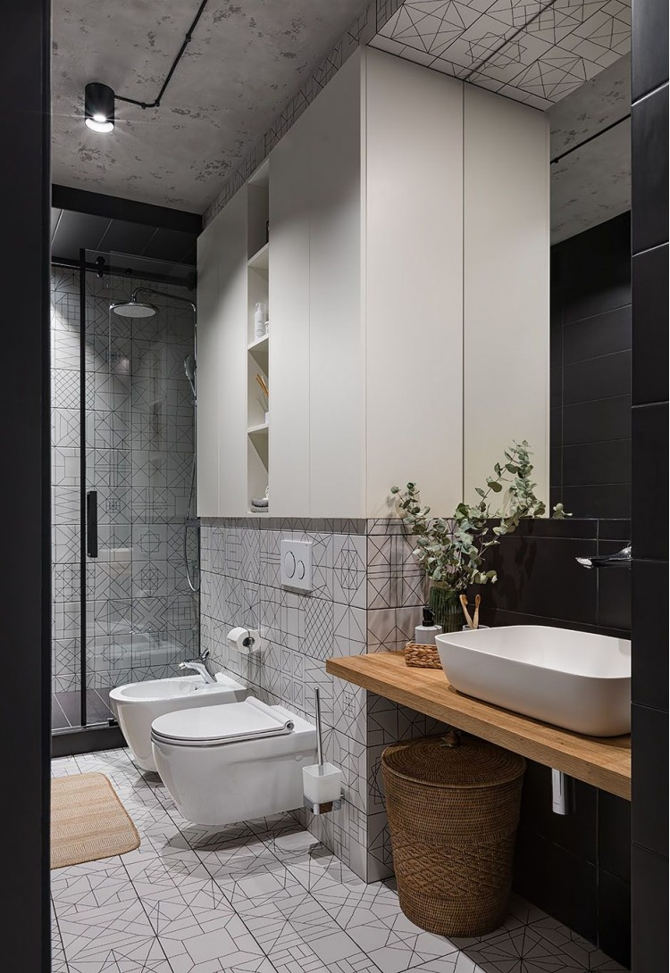 Дизайн Ванной комнаты в стиле Лофт, фото | С МИРУ ПО НИТКЕ... | Дзен