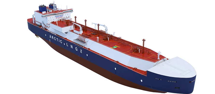 Танкер-газовоз на СПГ