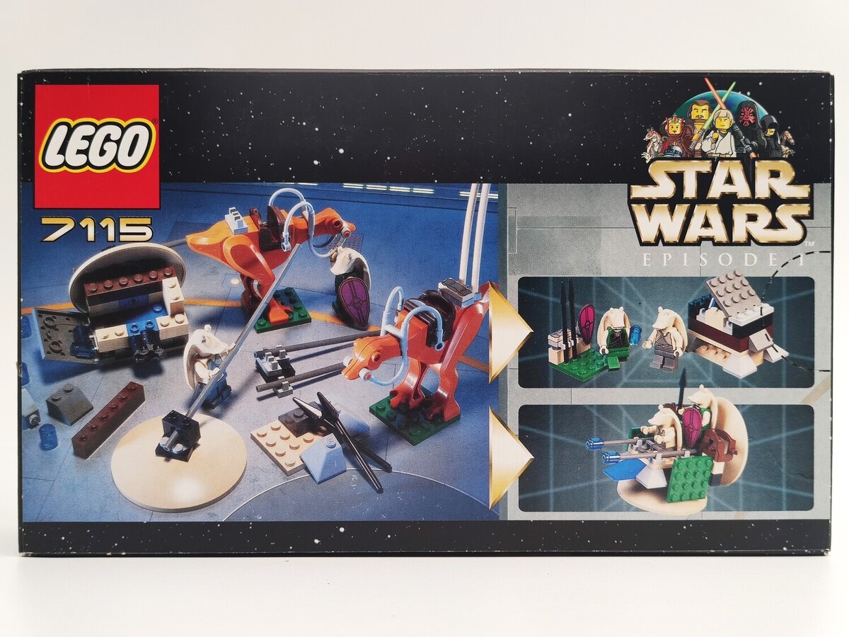 Lego star best sale wars gungan patrol