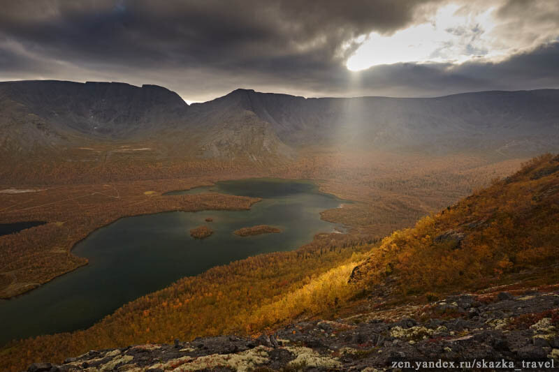 Вид с набором высоты был все лучше