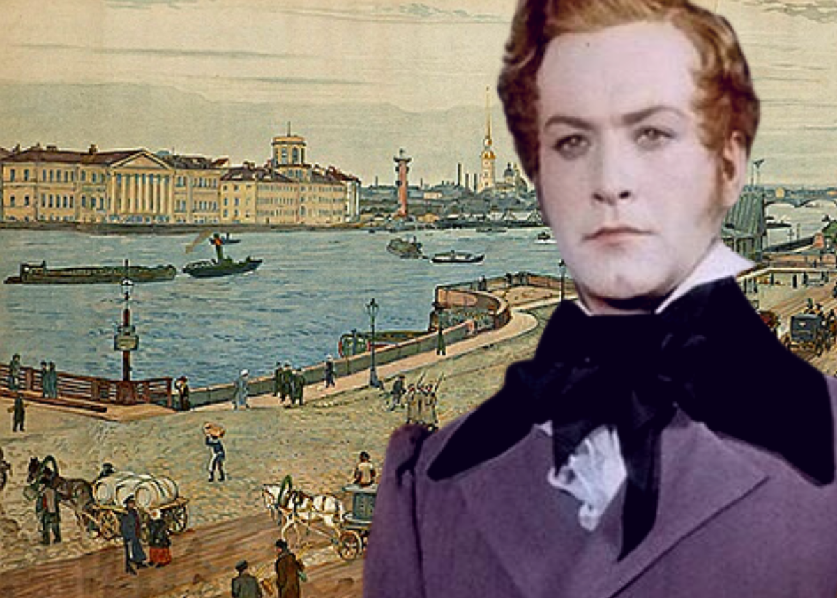 Сценический образ Онегина (коллаж)