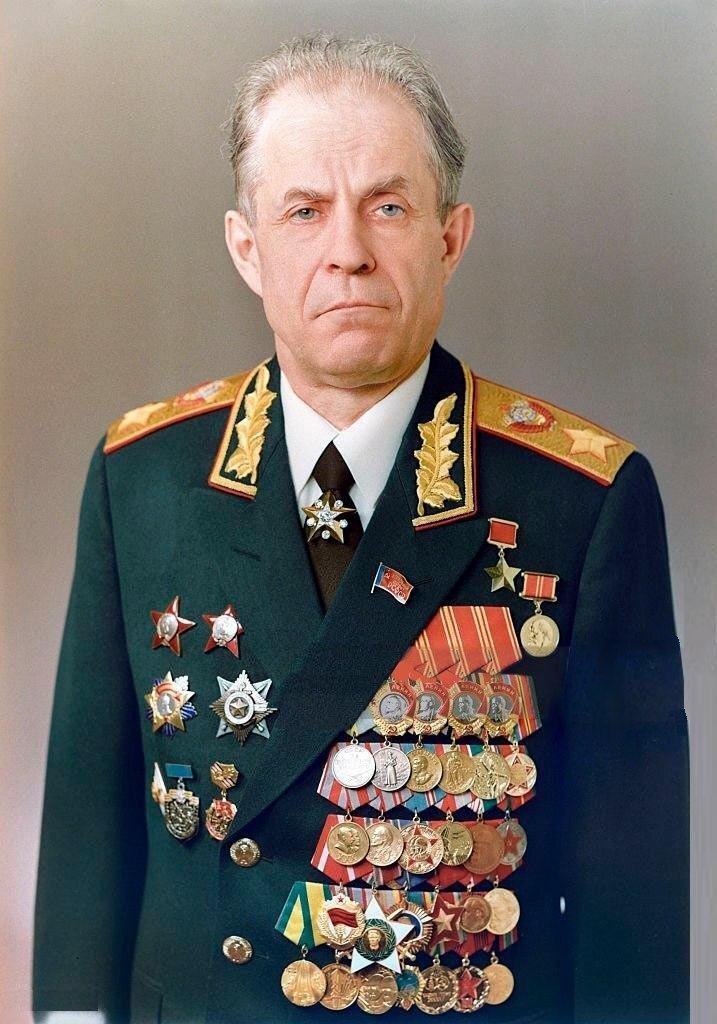 Маршал Советского Союза Ахромеев С. Ф. (1923-1991). Фото из открытого доступа.