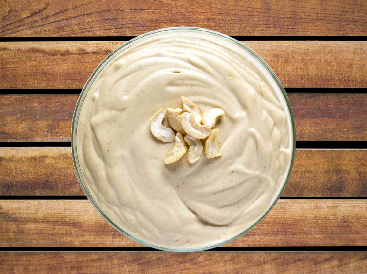 маслянистый крем из кешью