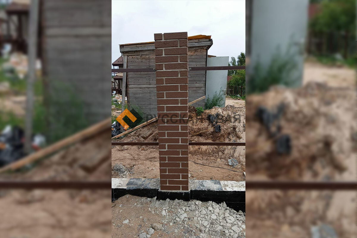 Ленточный фундамент под забор в Приозерске 