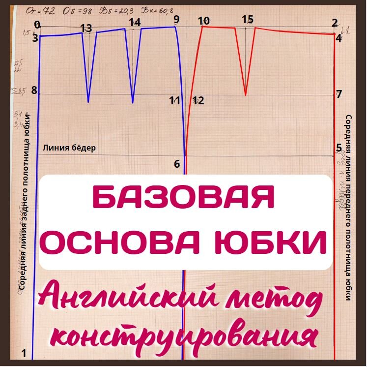 Построение выкройки основы юбки: пошаговая инструкция для продвинутых женщин