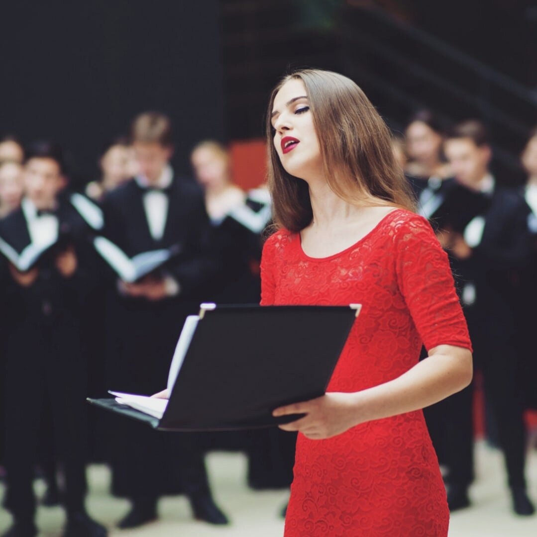 На концерте