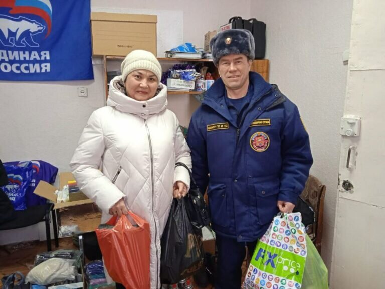    Семья Мухамедьяровых из Красногвардейского района активно поддерживают бойцов СВО Белов Михаил Александрович