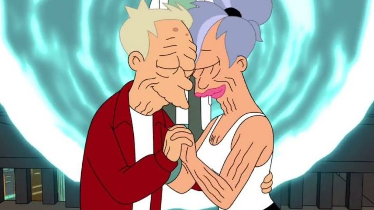 Фрай и Лила проживают вместе счастливую жизнь!