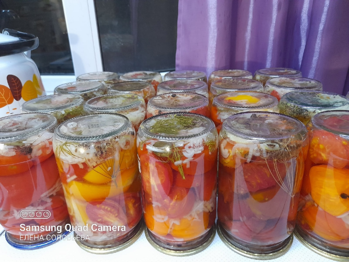 Помидоры дольками. Дачная жизнь.