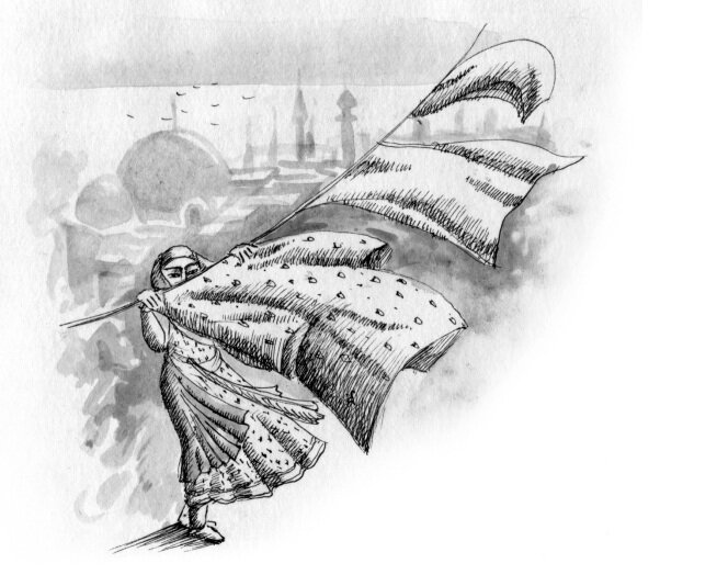 Иллюстрация к книги Скитание Чудотворной, Тайна Ватикана. Автор: Евгений Сухов